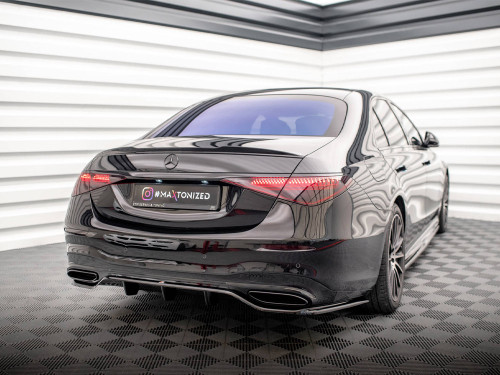 Maxton Rear Splitter (Vertical Bars) Mercedes S AMG-Line W223