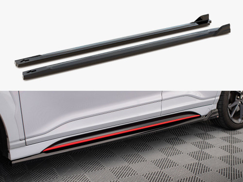 Maxton Side Skirts Diffusers V.2 Hyundai Kona N Mk1