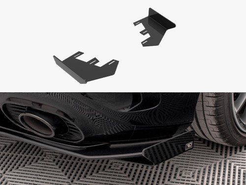 Maxton Rear Side Flaps Mercedes A35 AMG Hatchback Aero Pack W177