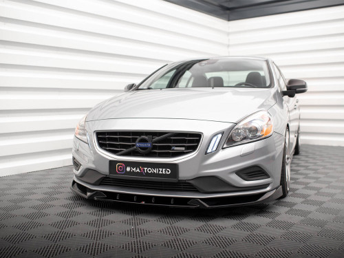 Maxton Front Splitter V.1 Volvo S60 R-Design Mk2