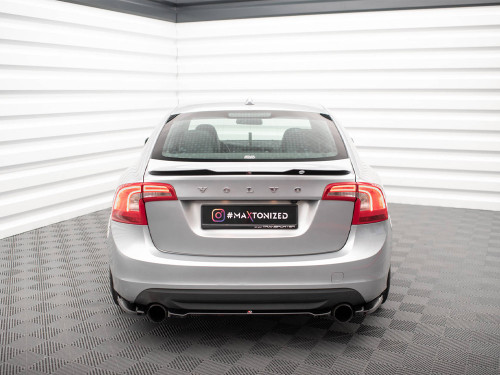 Maxton Central Rear Splitter Volvo S60 R-Design Mk2