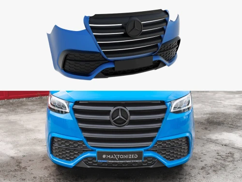 Maxton Front Bumper Mercedes Sprinter Mk3