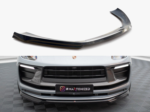 Maxton Front Splitter Porsche Macan Mk1 Facelift 2