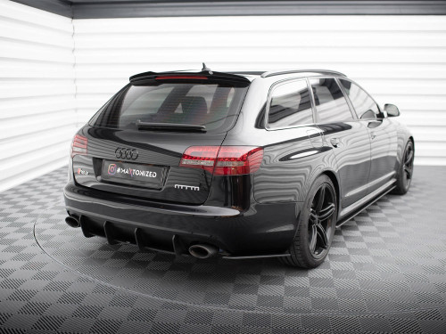 Maxton Street Pro Rear Side Splitters Audi RS6 Avant C6