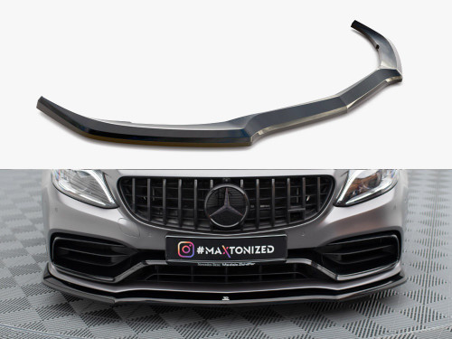 Maxton Front Splitter V.1 Mercedes-AMG C63 Sedan / Estate W205 Facelift