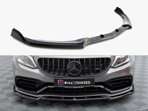 Maxton Front Splitter V.2 Mercedes-AMG C63 Sedan / Estate W205 Facelift