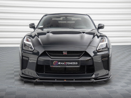 Maxton Front Splitter V.2 Nissan GTR R35 2nd Facelift
