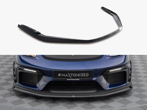 Maxton Front Splitter Porsche 718 Cayman GT4 RS 982c
