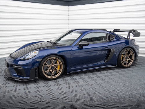Maxton Side Skirts Diffusers Porsche 718 Cayman GT4 RS 982c