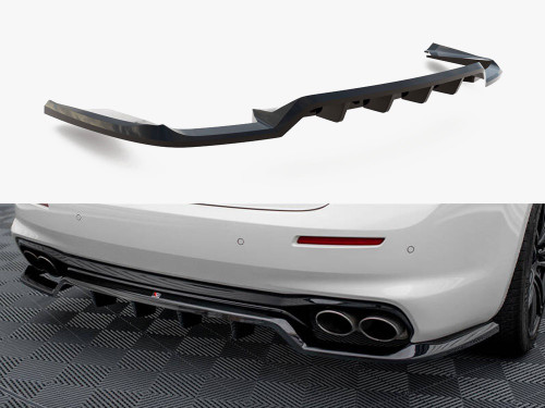 Maxton Rear Splitter (Vertical Bars) Maserati Ghibli Mk3 Facelift