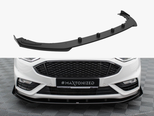 Maxton Street PRO Front Splitter + Flaps Ford Mondeo Sport Mk5 Facelift / Fusion Sport Mk2 Facelift