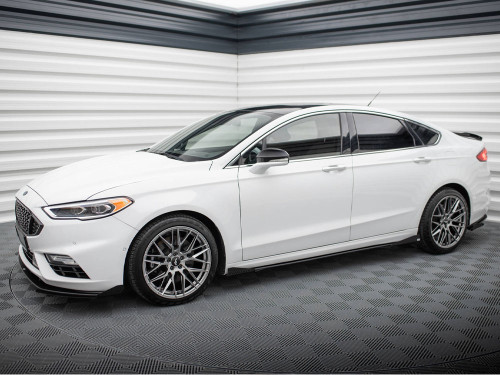 Maxton Street PRO Side Skirts Diffusers + Flaps Ford Mondeo Sport Mk5 Facelift / Fusion Sport Mk2 Facelift