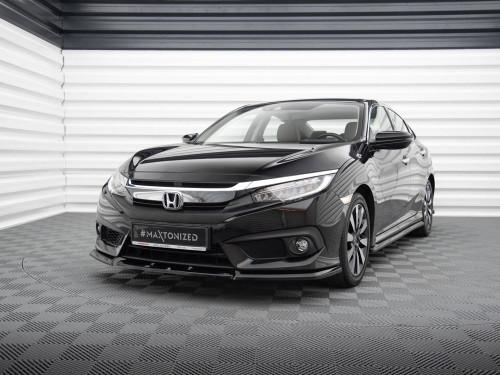 Maxton Front Splitter V.1 Honda Civic Mk10