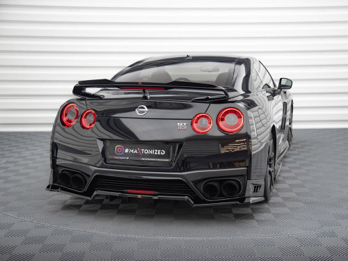 Maxton Rear Side Splitters Nissan GTR R35 Facelift