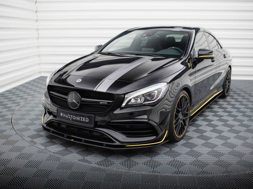 Maxton Street PRO Front Splitter Mercedes-AMG CLA 45 Aero C117 Facelift