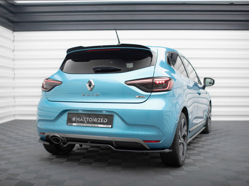 Maxton Rear Splitter (Vertical Bars) Renault Clio R.S. Line Mk5