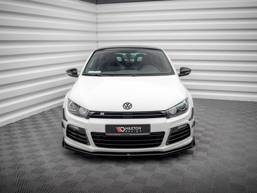 Maxton Street PRO Front Splitter + Flaps Volkswagen Scirocco R Mk3