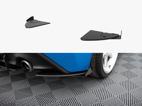 Maxton Street Pro Rear Side Splitters V.1 + Flaps Toyota GR86 Mk1