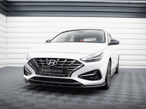 Maxton Front Splitter V.2 Hyundai I30 Mk3 Facelift