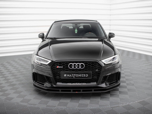 Maxton Street PRO Front Splitter Audi RS3 Sedan 8V Facelift Maxton Street PRO Front Splitter Audi RS3 Sedan 8V Facelift