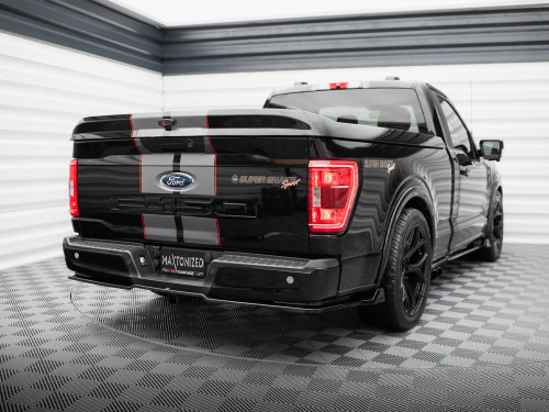 Maxton Central Rear Splitter Shelby F150 Super Snake