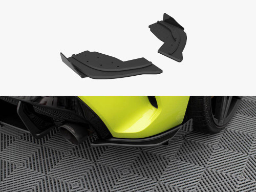 Maxton Street Pro Rear Side Splitters V.1 + Flaps V.1 BMW 1 F40 M-Pack / M135i