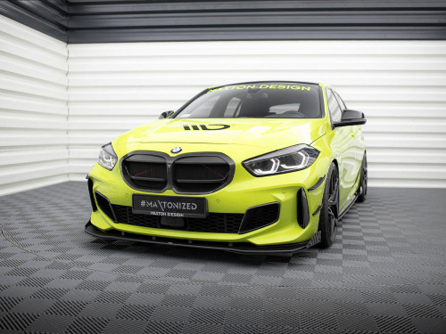 Maxton Street PRO Front Splitter + Flaps BMW 1 F40 M-Pack / M135i