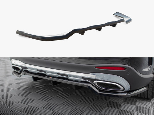 Maxton Rear Splitter (Vertical Bars) Mercedes-Benz GLC AMG-Line X254