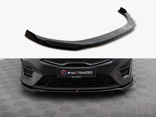 Maxton Front Splitter V.1 Kia Proceed GT Mk3 Facelift / Ceed GT / GT - Line Mk1 Facelift
