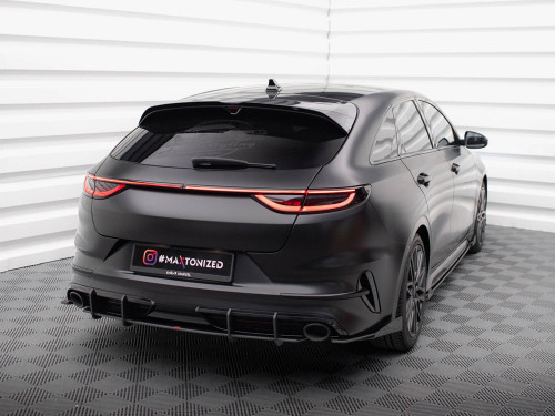 Maxton Street Pro Rear Side Splitters + Flaps KIA ProCeed GT Mk1 Facelift