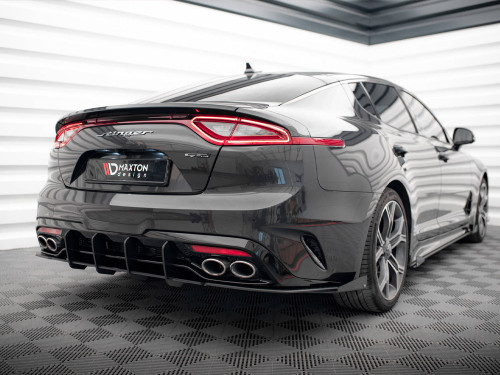 Maxton Rear Side Flaps Kia Stinger GT / GT-Line Mk1