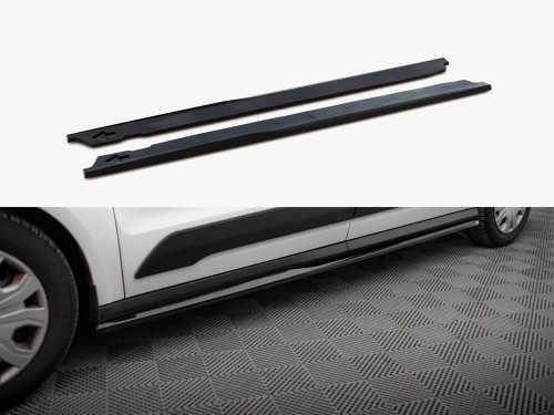 Maxton Side Skirts Diffusers Ford Transit Connect L2 Mk2 Facelift