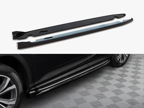Maxton Side Skirts Diffusers Lexus RX Mk4 Facelift