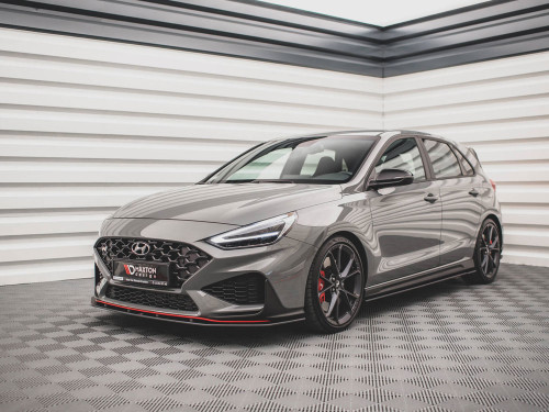 Maxton Street PRO Side Skirt Diffusers V.2 Hyundai I30 N / N-Line Hatchback / Fastback Mk3 / Mk3 Facelift