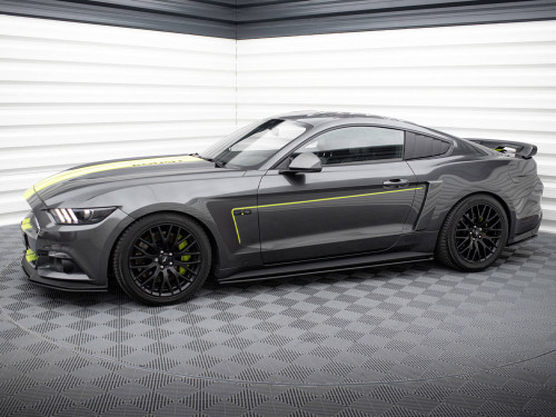 Maxton Street PRO Side Skirts Diffusers Ford Mustang GT Mk6