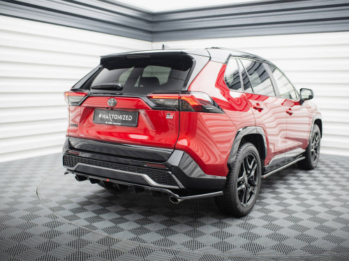 Maxton Rear Splitter (Vertical Bars) Toyota RAV4 GR Sport Mk5