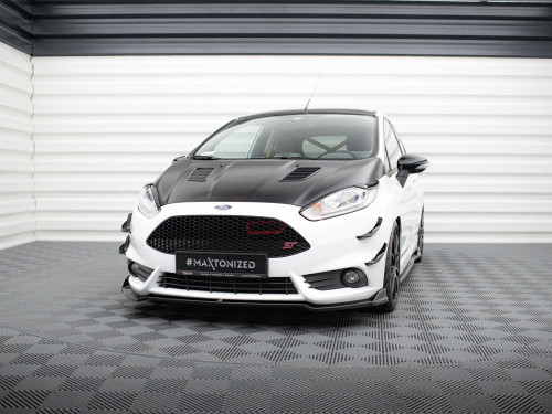 Maxton Front Splitter V.5 Ford Fiesta ST Mk7 Facelift