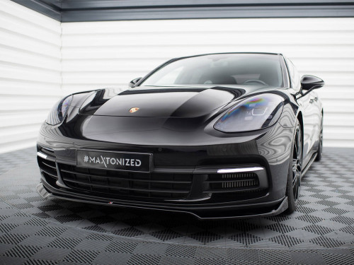 Maxton Front Splitter V.2 Porsche Panamera E-Hybrid / Panamera 4S 971