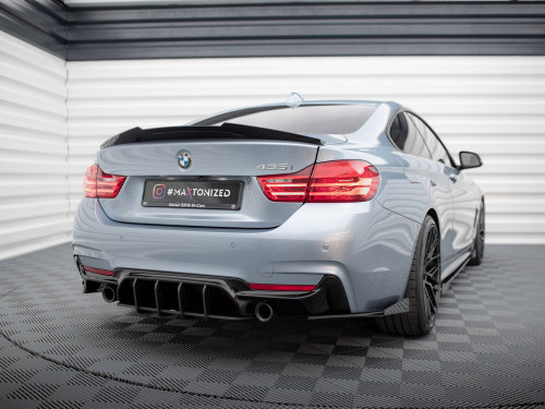 Maxton Street Pro Rear Side Splitters + Flaps BMW 435i Coupe M-Pack F32