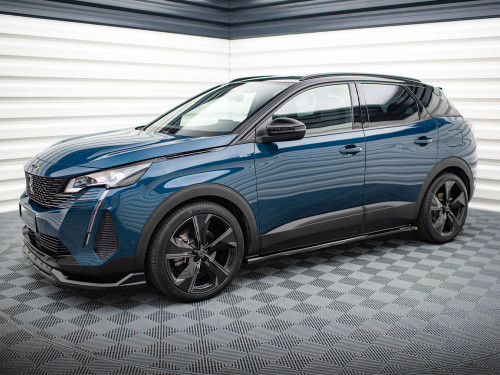 Maxton Side Skirts Diffusers Peugeot 3008 GT-Line Mk2 Facelift