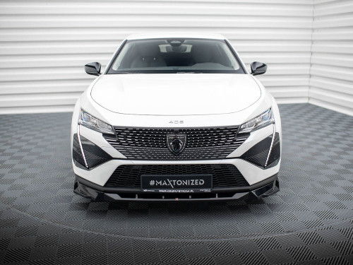 Maxton Front Splitter Peugeot 408 Mk1