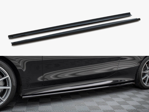 Maxton Side Skirts Diffusers Mercedes-Benz S Coupe AMG-Line C217 Facelift