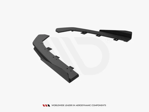 Maxton Street Pro Rear Side Splitters + Flaps Volkswagen Jetta GLI Mk7