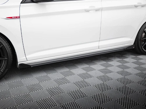 Maxton Street PRO Side Skirts Diffusers + Flaps Volkswagen Jetta GLI Mk7