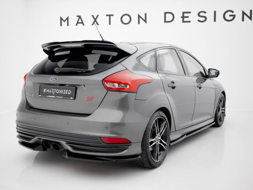 Maxton Rear Side Splitters V.3 Ford Focus ST Mk3 Facelift