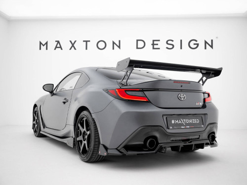 Maxton Carbon Spoiler With External Brackets Uprights Toyota GR86