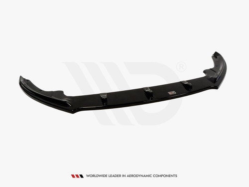 Maxton Front Splitter Skoda Rapid - Carbon Look