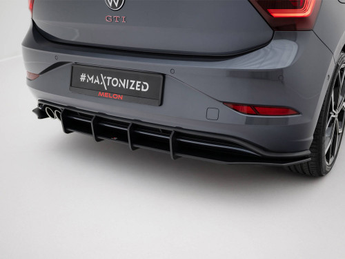 Maxton Street PRO Rear Diffuser Volkswagen Polo GTI Mk6 Facelift