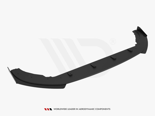 Maxton Street PRO Front Splitter + Flaps Volkswagen Polo GTI Mk6 Facelift