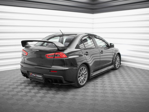 Maxton Street Pro Rear Side Splitters Mitsubishi Lancer EVO X